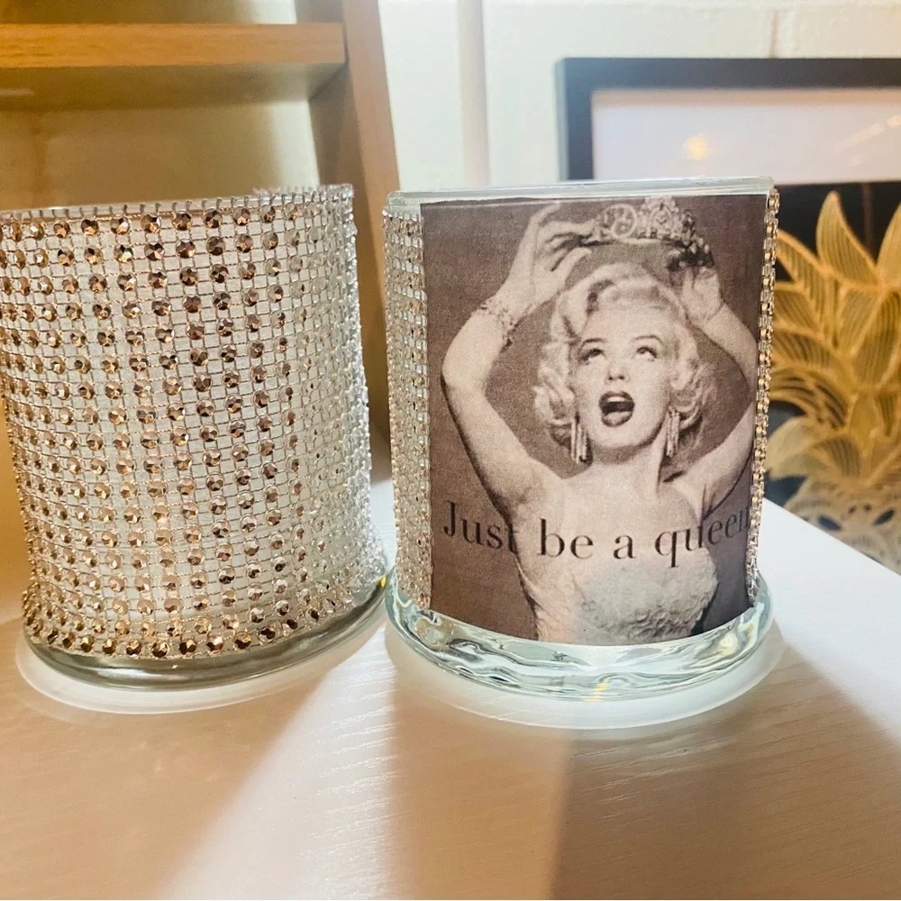 Glam Marilyn Monroe Brush Holder Just be a Queen
